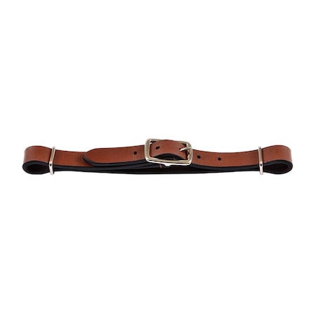 Jacks Imports Straight Leather Curb Strap 10783